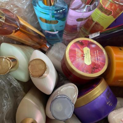 Mixed Lot Bath Body Works Body Spray, Lotion, Cream