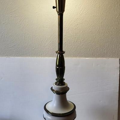 Lot #85 Vintage Torchiere Table Lamp - Underwriters Labratories - upscale