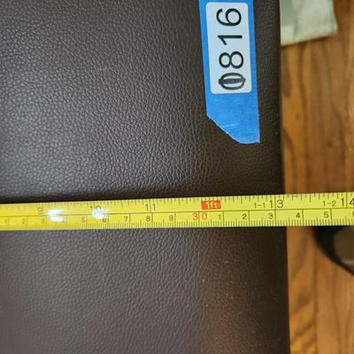 Bench seat with shoe storage below 31x13