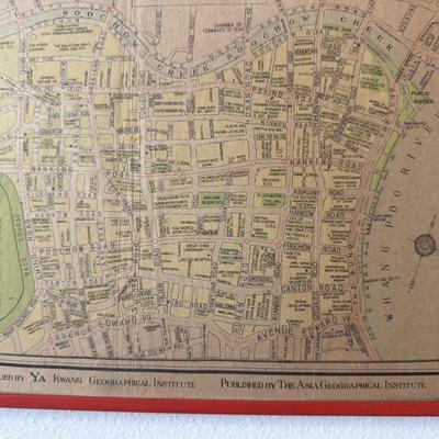 NEW MAP OF SHANGHAI - Pocket Edition, 1945