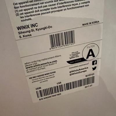 Winix HEPA Air Purifier C535 3-Stage True PlasmaWave