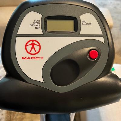Marcy Compact Foldable Exercise Stationary Slim Bike