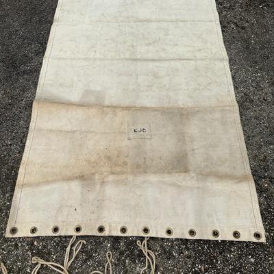 WWII Army Shelter Half Tent & Navy Hammock