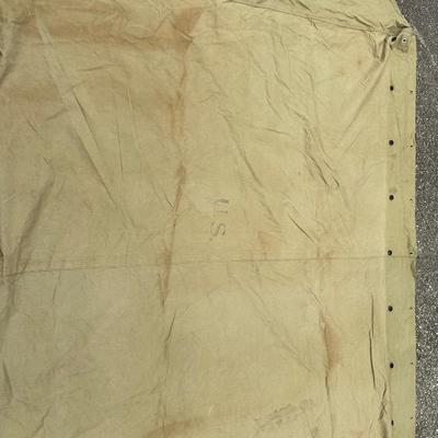 WWII Army Shelter Half Tent & Navy Hammock