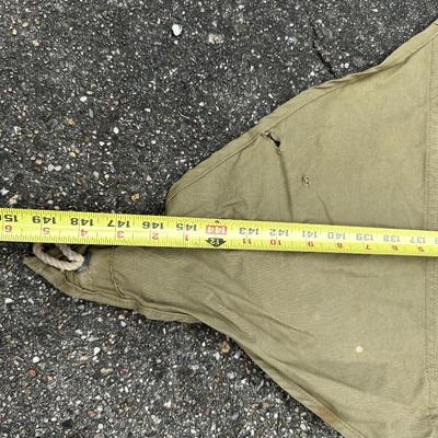 WWII Army Shelter Half Tent & Navy Hammock