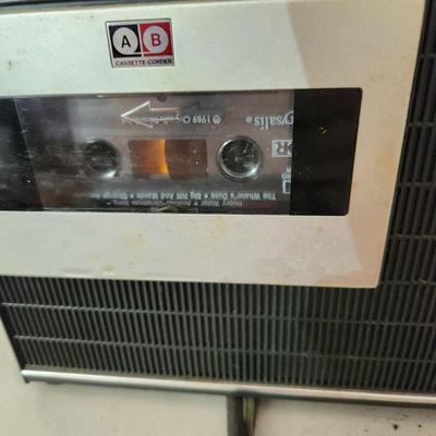 Vintage Sony Am/FM Cassette recorder Player CFM-8000W Tested Working