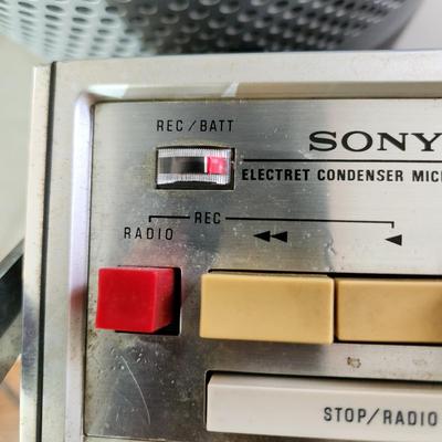 Vintage Sony Am/FM Cassette recorder Player CFM-8000W Tested Working