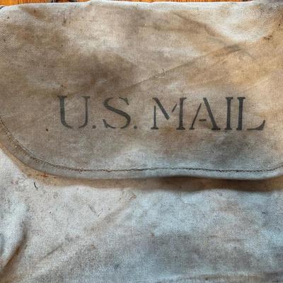 Vintage US Mail Carrier Bag