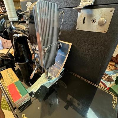 Singer Featherweight Model 221 W/ attachments
