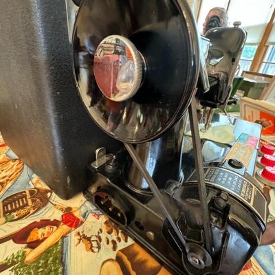 Singer Featherweight Model 221 W/ attachments