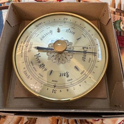 NOS West German Huger Precision Barometer