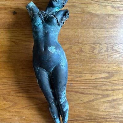 Arthur Waagen (1833-98), an Art Nouveau Bronze Lady Dancing (See Description)