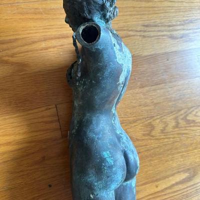 Arthur Waagen (1833-98), an Art Nouveau Bronze Lady Dancing (See Description)