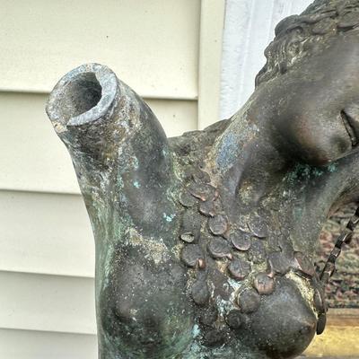 Arthur Waagen (1833-98), an Art Nouveau Bronze Lady Dancing (See Description)