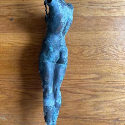 Arthur Waagen (1833-98), an Art Nouveau Bronze Lady Dancing (See Description)