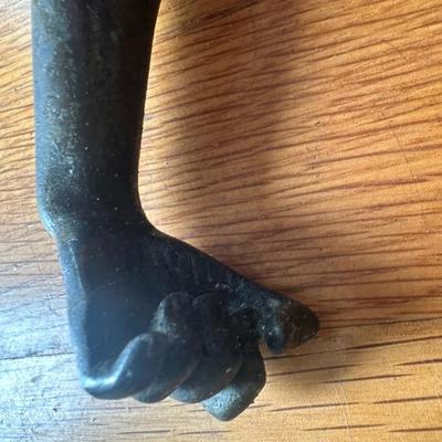 Arthur Waagen (1833-98), an Art Nouveau Bronze Lady Dancing (See Description)