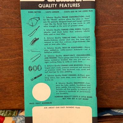 Schwinn Sting-Ray owners manual
