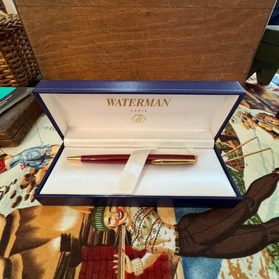 Waterman ballpoint pen in box
