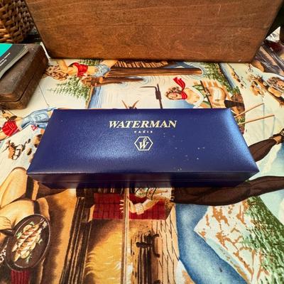 Waterman ballpoint pen in box