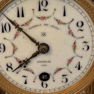 Pendule 400 Jours Grivolas Paris Clock No B-12-3749-8