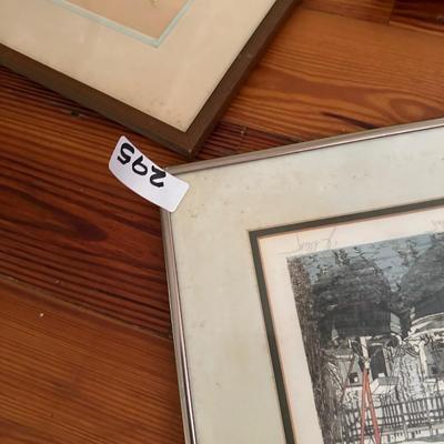 295 LARGE ART LOT