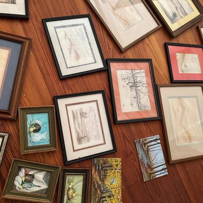 295 LARGE ART LOT