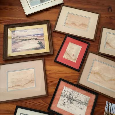 295 LARGE ART LOT
