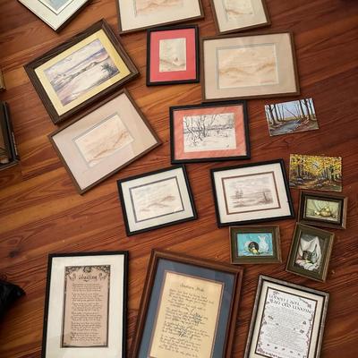 295 LARGE ART LOT