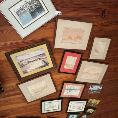 295 LARGE ART LOT