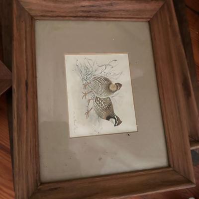 SMALL FRAMED ART LOT