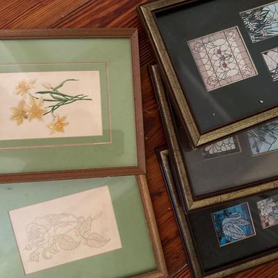 SMALL FRAMED ART LOT