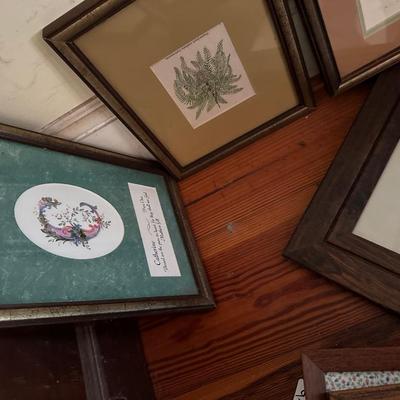 SMALL FRAMED ART LOT