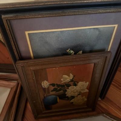 SMALL FRAMED ART LOT