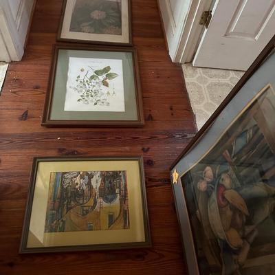 FRAMED ART LOT