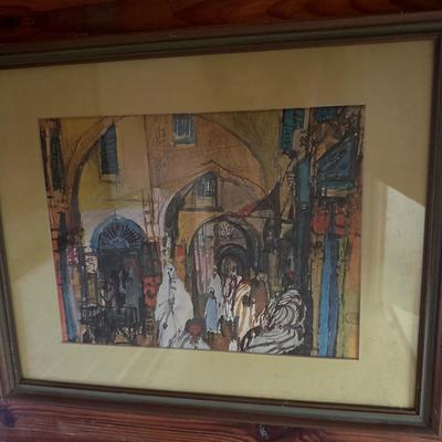 FRAMED ART LOT
