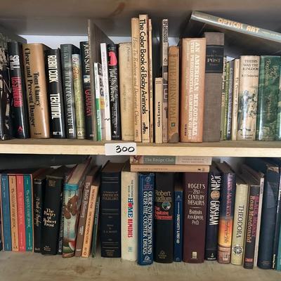 CONTENTS OF BOOKSHELF HUGE BOOK LOT