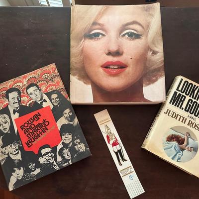 ROWAN AND MARTIN'S LAUGH IN, MARILYN, LOOKING FOR MR GOODBAR BOOK LOT