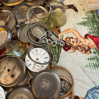 Mixed lot of vintage / antique timepiece and other