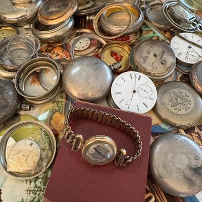 Mixed lot of vintage / antique timepiece and other