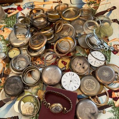 Mixed lot of vintage / antique timepiece and other