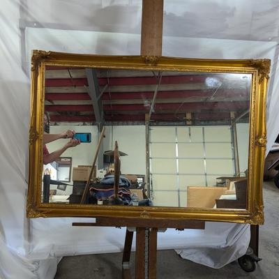 Gold Framed Mirror