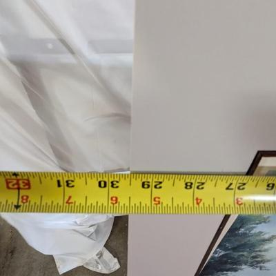 Unframed Print "Sullivan's Island Lighthouse & Coast Guard Station" Number & Signed By The Artist