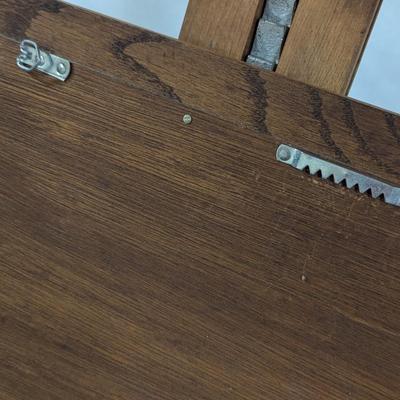 Oak Wood Wall Mirror