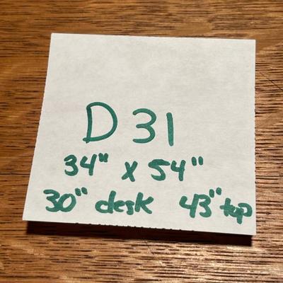 D31-Roll top desk