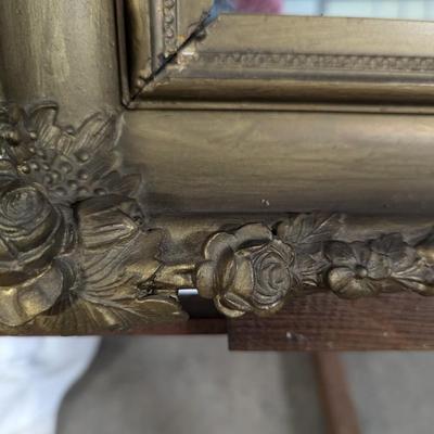 Gold Framed Wall Mirror