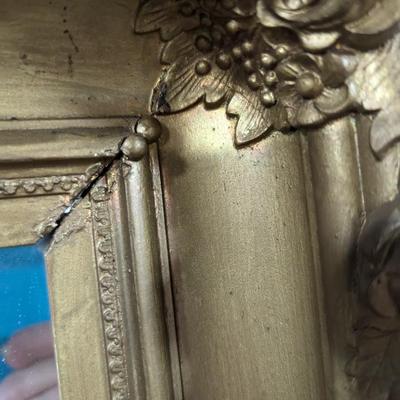 Gold Framed Wall Mirror
