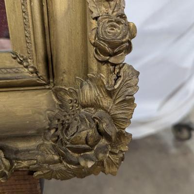 Gold Framed Wall Mirror