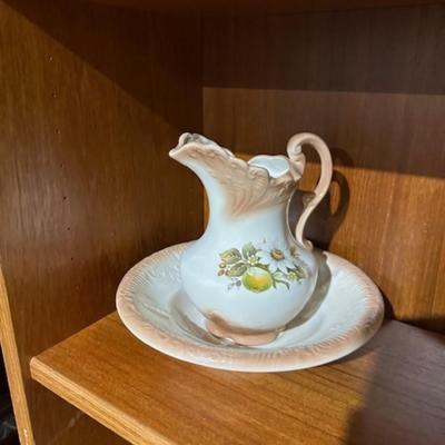 Ceramic Pitcher and bowls