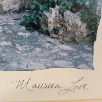 Framed Art Print "Eze" By Maureen Love