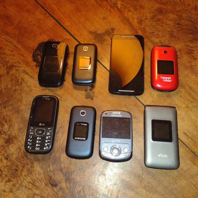 Collection of Mobile Phones
